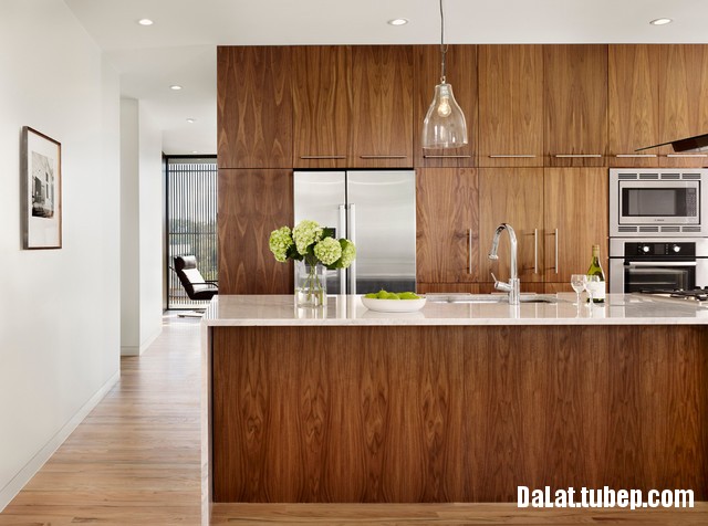 modern kitchen cabinets 29 Tủ bếp hiện đại gỗ Laminate EU dạng song song   GLHDT02